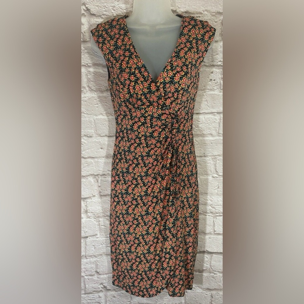 Nanette Lepore floral wrap dress size 2